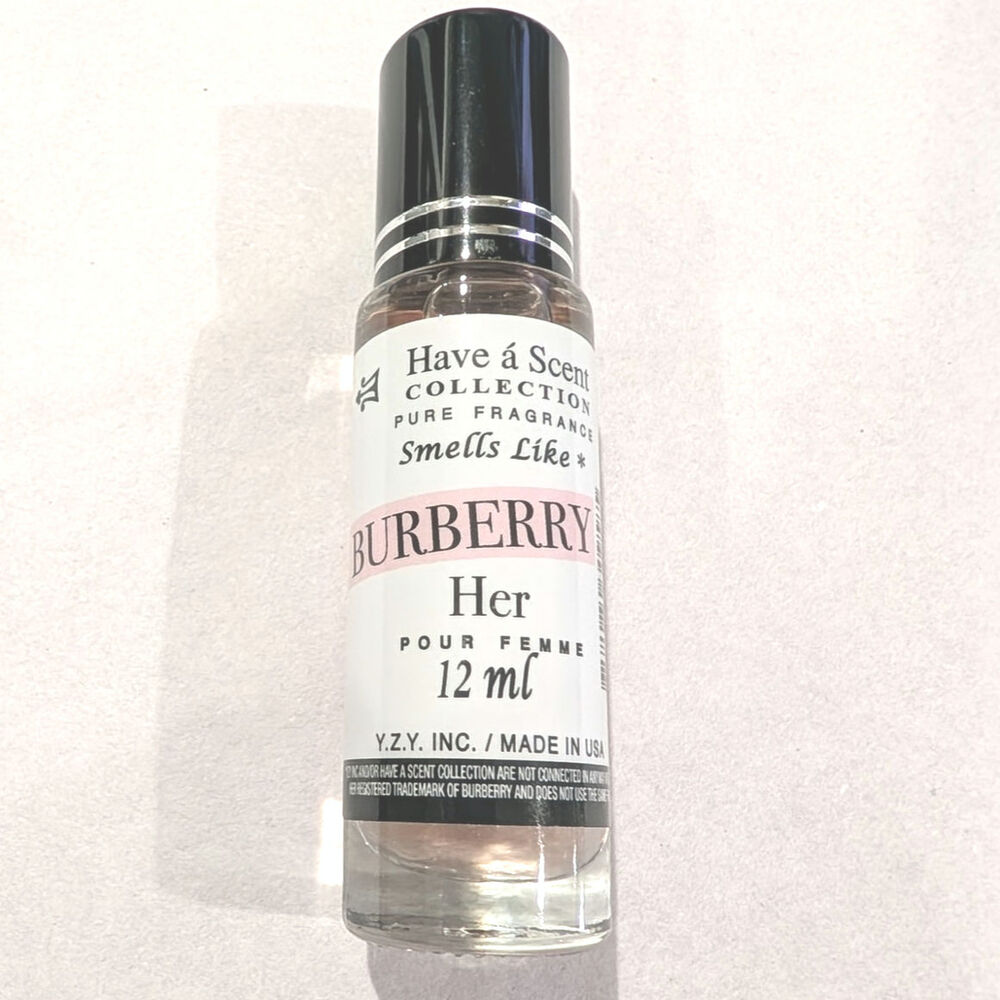 Have a Scent Collection Pure Fragrence Smells like Burberry Her 12ml